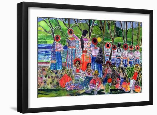 Lake Atitlan, 2005-Hilary Simon-Framed Giclee Print