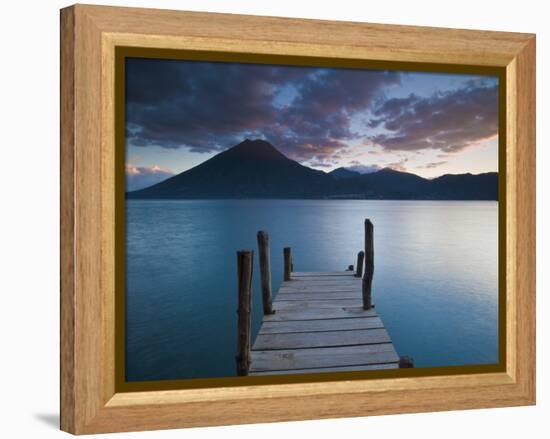 Lake Atitlan, Western Highlands, Guatemala, Central America-Ben Pipe-Framed Premier Image Canvas