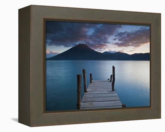 Lake Atitlan, Western Highlands, Guatemala, Central America-Ben Pipe-Framed Premier Image Canvas