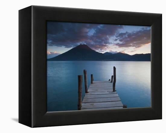 Lake Atitlan, Western Highlands, Guatemala, Central America-Ben Pipe-Framed Premier Image Canvas