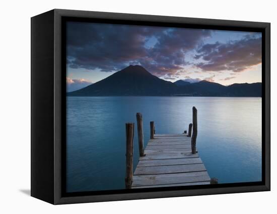 Lake Atitlan, Western Highlands, Guatemala, Central America-Ben Pipe-Framed Premier Image Canvas