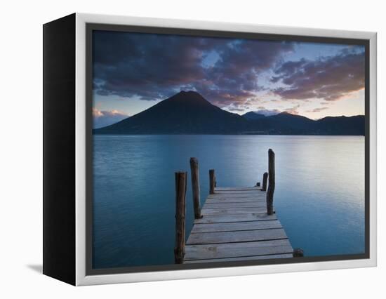 Lake Atitlan, Western Highlands, Guatemala, Central America-Ben Pipe-Framed Premier Image Canvas