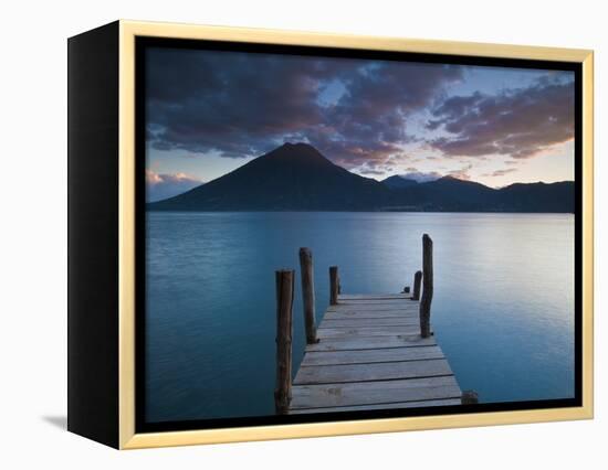 Lake Atitlan, Western Highlands, Guatemala, Central America-Ben Pipe-Framed Premier Image Canvas