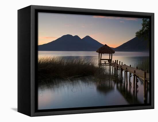 Lake Atitlan, Western Highlands, Guatemala, Central America-Ben Pipe-Framed Premier Image Canvas