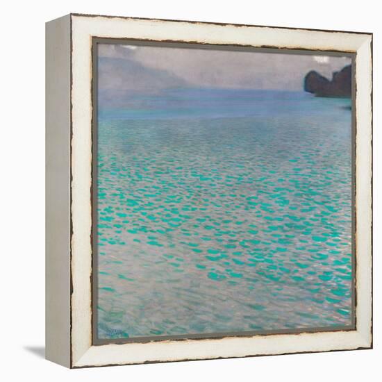 Lake Attersee, 1901-Gustav Klimt-Framed Premier Image Canvas