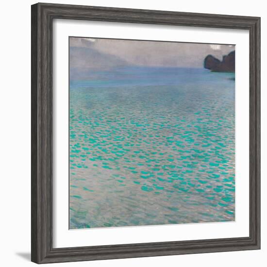 Lake Attersee, 1901-Gustav Klimt-Framed Giclee Print