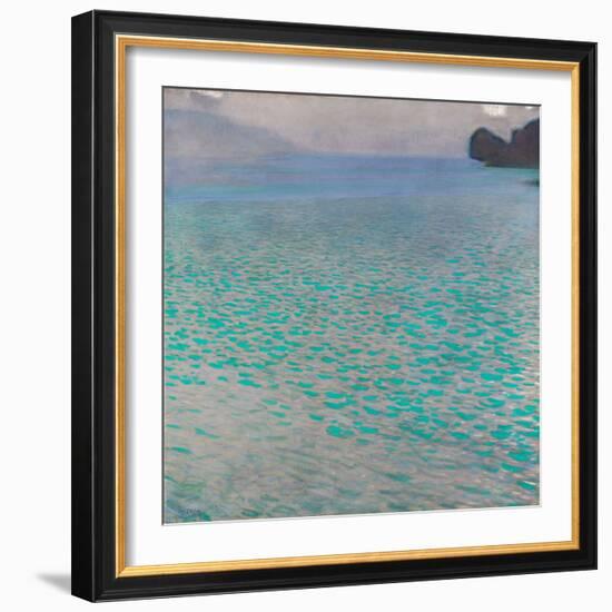 Lake Attersee, 1901-Gustav Klimt-Framed Giclee Print