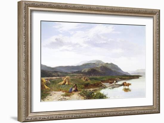 Lake Bala, North Wales-Sidney Richard Percy-Framed Giclee Print