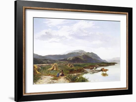 Lake Bala, North Wales-Sidney Richard Percy-Framed Giclee Print