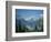 Lake Below Glaciated Peaks-Neil Rabinowitz-Framed Photographic Print