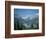 Lake Below Glaciated Peaks-Neil Rabinowitz-Framed Photographic Print