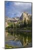 Lake Blanche and Sundial with Reflection, Utah-Howie Garber-Mounted Photographic Print