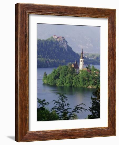 Lake Bled, Slovenia, Europe-Charles Bowman-Framed Photographic Print