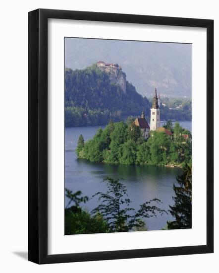 Lake Bled, Slovenia, Europe-Charles Bowman-Framed Photographic Print