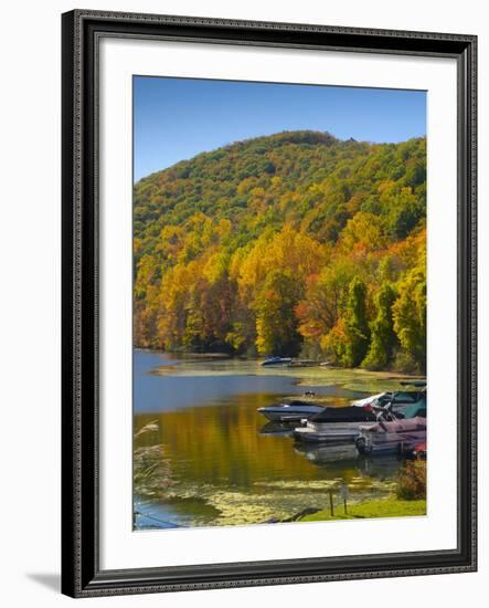 Lake Candlewood, Connecticut, New England, United States of America, North America-Alan Copson-Framed Photographic Print