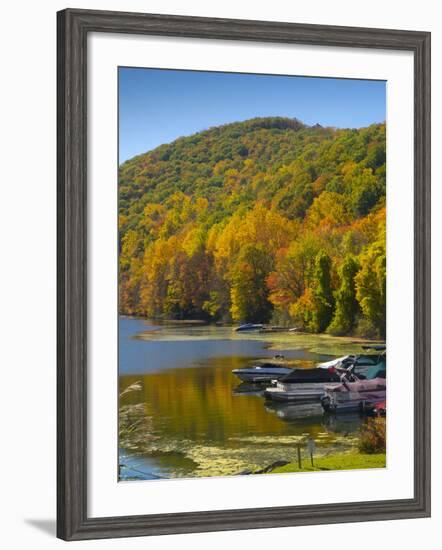 Lake Candlewood, Connecticut, New England, United States of America, North America-Alan Copson-Framed Photographic Print