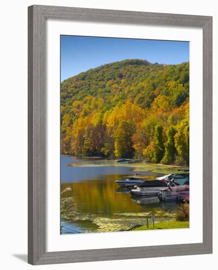 Lake Candlewood, Connecticut, New England, United States of America, North America-Alan Copson-Framed Photographic Print