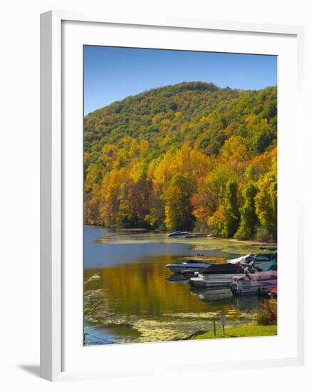 Lake Candlewood, Connecticut, New England, United States of America, North America-Alan Copson-Framed Photographic Print