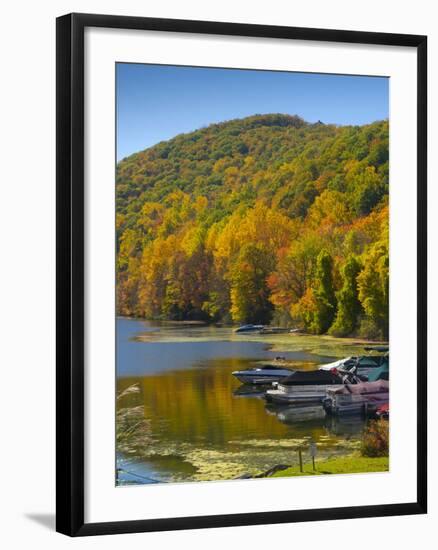 Lake Candlewood, Connecticut, New England, United States of America, North America-Alan Copson-Framed Photographic Print