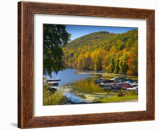 Lake Candlewood, Connecticut, New England, United States of America, North America-Alan Copson-Framed Photographic Print