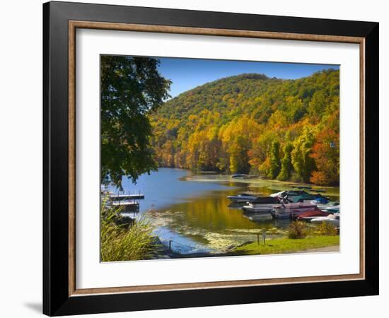 Lake Candlewood, Connecticut, New England, United States of America, North America-Alan Copson-Framed Photographic Print