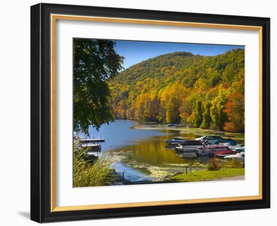 Lake Candlewood, Connecticut, New England, United States of America, North America-Alan Copson-Framed Photographic Print