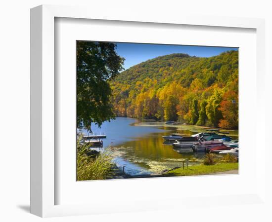 Lake Candlewood, Connecticut, New England, United States of America, North America-Alan Copson-Framed Photographic Print