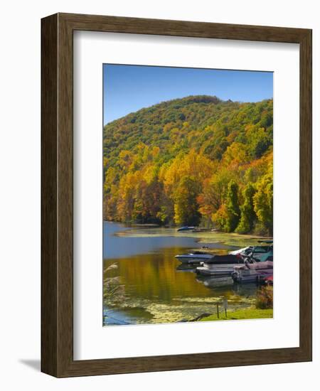 Lake Candlewood, Connecticut, New England, United States of America, North America-Alan Copson-Framed Photographic Print