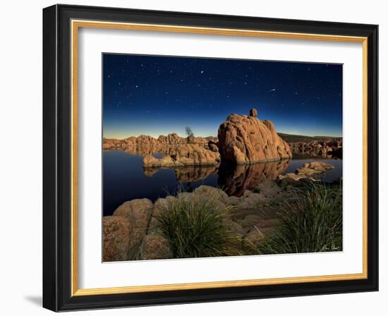 Lake Canyon View I-David Drost-Framed Photographic Print