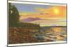 Lake Champlain, Burlington, Vermont-null-Mounted Art Print