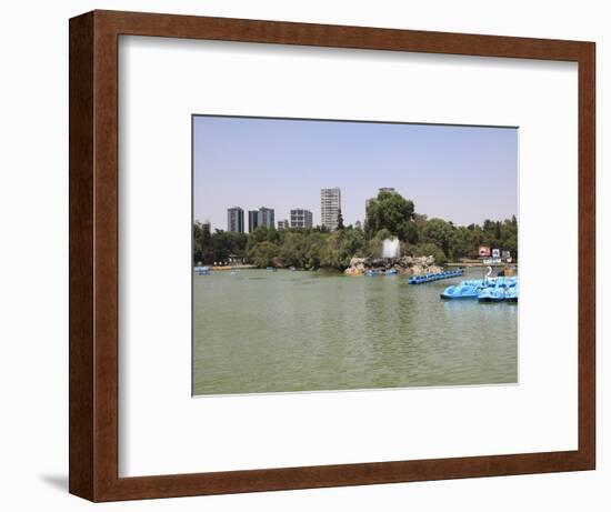 Lake, Chapultepec Park (Bosque De Chapultepec), Chapultepec, Mexico City, Mexico, North America-Wendy Connett-Framed Photographic Print