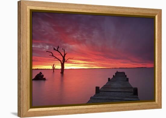 Lake Charm 4-Wayne Bradbury-Framed Premier Image Canvas