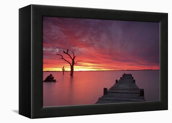 Lake Charm 4-Wayne Bradbury-Framed Premier Image Canvas