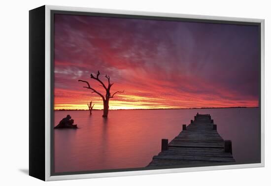 Lake Charm 4-Wayne Bradbury-Framed Premier Image Canvas