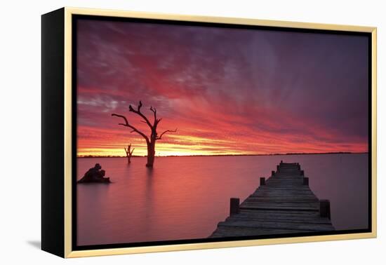 Lake Charm 4-Wayne Bradbury-Framed Premier Image Canvas