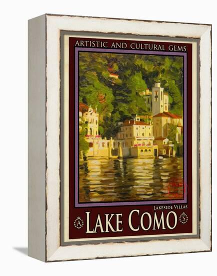 Lake Como Italy 1-Anna Siena-Framed Premier Image Canvas