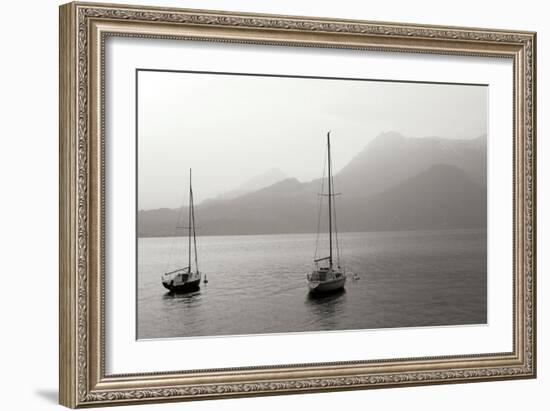 Lake Como Sailboats I-Rita Crane-Framed Photographic Print