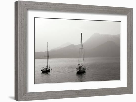 Lake Como Sailboats I-Rita Crane-Framed Photographic Print