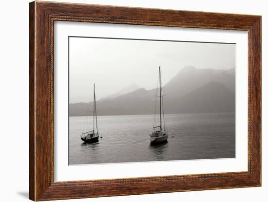 Lake Como Sailboats I-Rita Crane-Framed Photographic Print