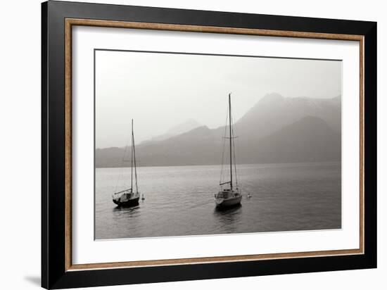 Lake Como Sailboats I-Rita Crane-Framed Photographic Print