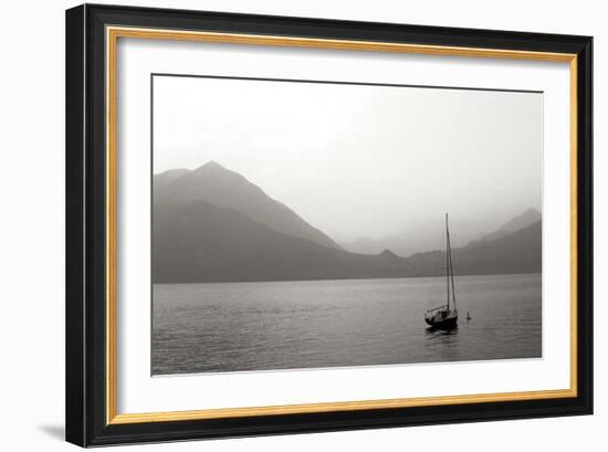 Lake Como Sailboats II-Rita Crane-Framed Photographic Print