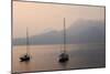 Lake Como Sailboats III-Rita Crane-Mounted Photographic Print