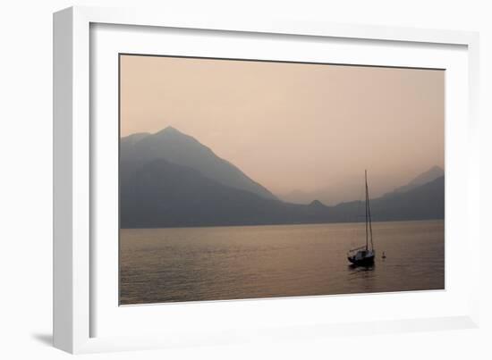 Lake Como Sailboats IV-Rita Crane-Framed Photographic Print