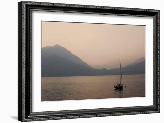 Lake Como Sailboats IV-Rita Crane-Framed Photographic Print