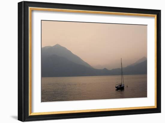 Lake Como Sailboats IV-Rita Crane-Framed Photographic Print