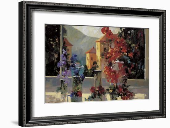 Lake Como View-Ted Goerschner-Framed Giclee Print