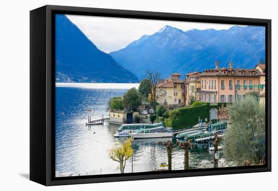 Lake Como-RnDmS-Framed Premier Image Canvas