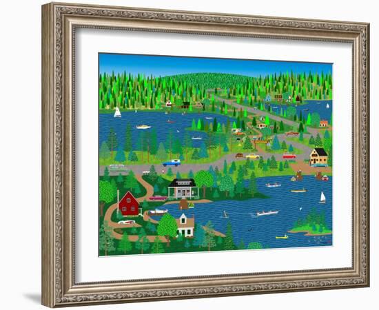 Lake Country-Mark Frost-Framed Giclee Print