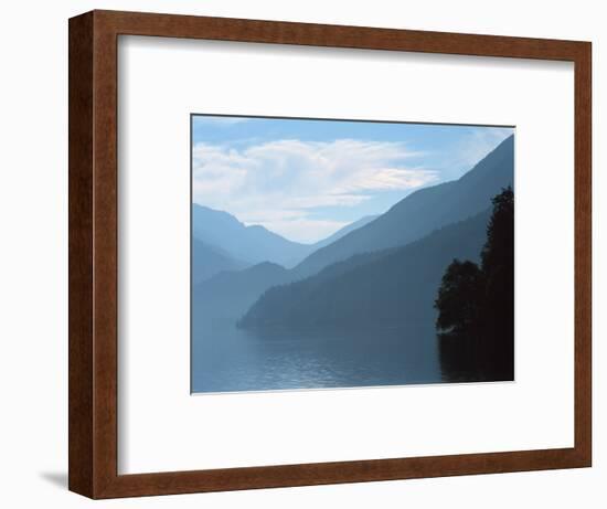Lake Crescent in the Olympic Mountains, Washington, USA-Jerry Ginsberg-Framed Photographic Print