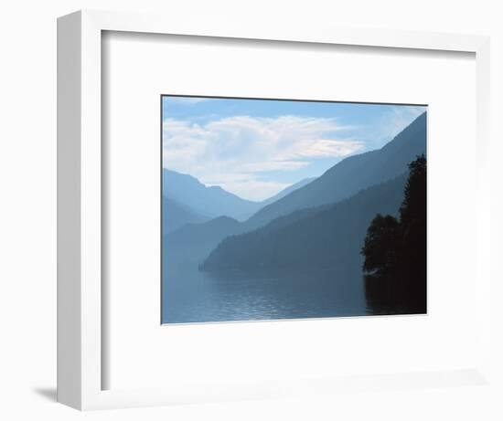 Lake Crescent in the Olympic Mountains, Washington, USA-Jerry Ginsberg-Framed Photographic Print